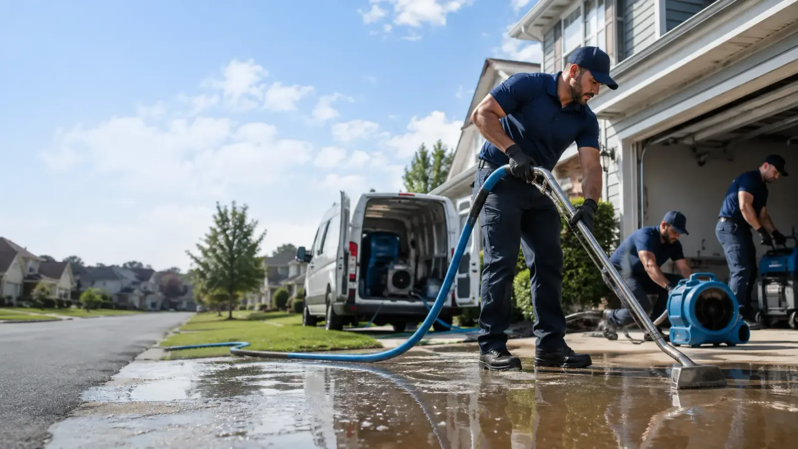 Flood Damage Restoration in Corwith, IA
